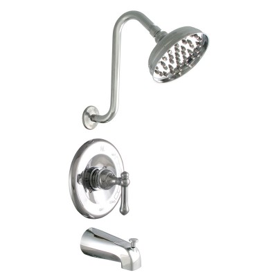 Pressure Balance Valve metal shower head bathroom Faucets