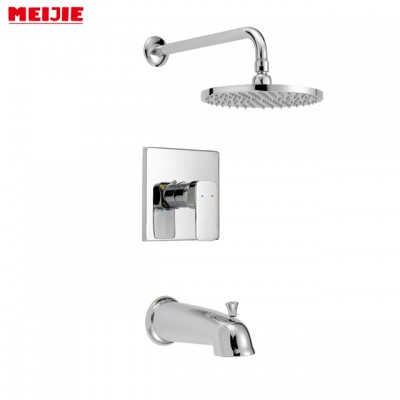 UPC Waterfall Bathroom Faucet Shower Set